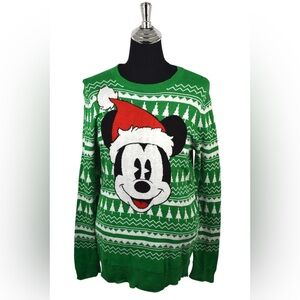 Disney Mickey Mouse‎ Christmas Ugly Holiday Sweater